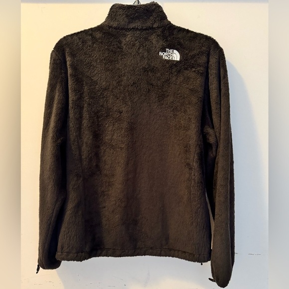 THE NORTH FACE Womens OSITO Soft Fuzzy Fleece Full Zip Pocket Jacket Size Medium - Picture 6 of 7